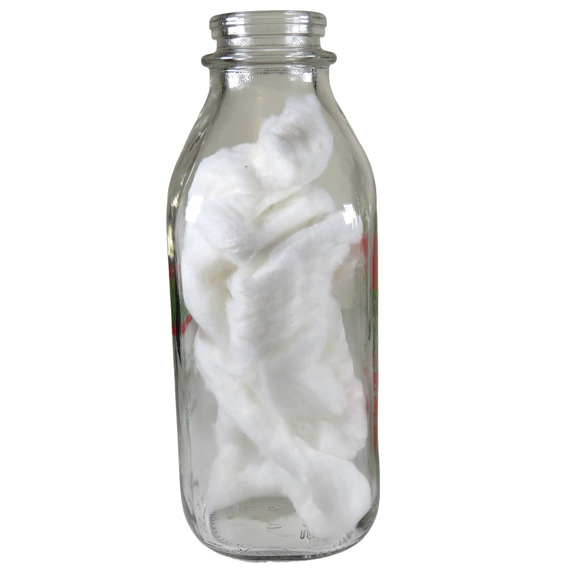 Eggnog Milk Bottle 2001 Christmas Collectible Colorado Nativity Farmhouse Décor - Picture 4 of 8